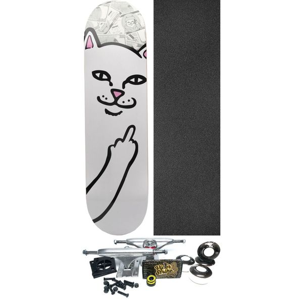 Rip N Dip Lord Nermal Moneybag Skateboard Deck - 8.5" x 31.75" - Complete Skateboard Bundle
